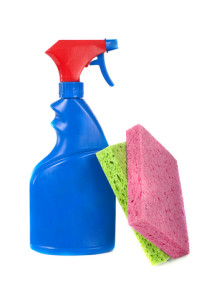 Spray Bottle & Cleaning Pads