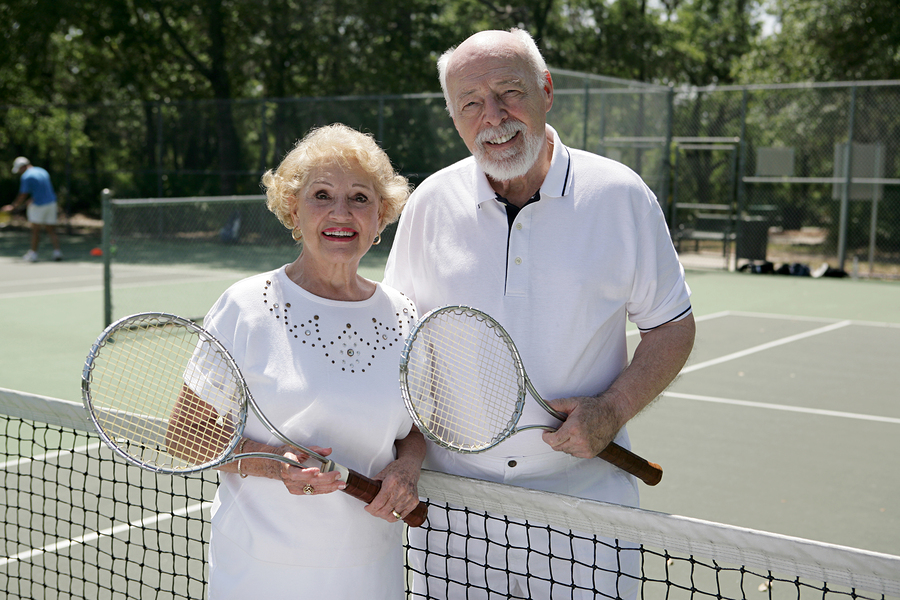 Seniors enjoying retirement